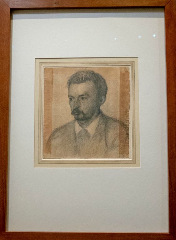 Vers 1990, Hammershoi est enfin redécouvert et trouve son public. Ici autoportrait (1895)